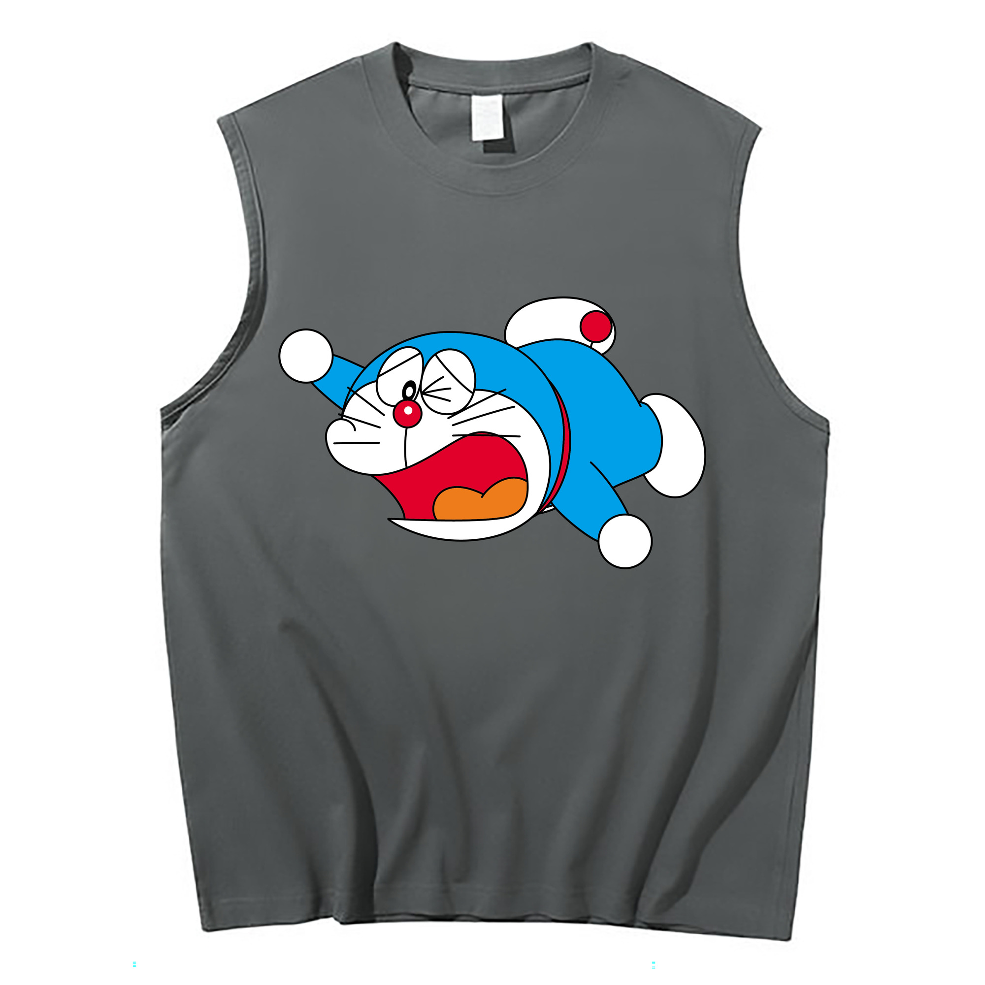 （画像用） ドラえもん Doraemon コットン100％タンクトップ（フロントプリント）
